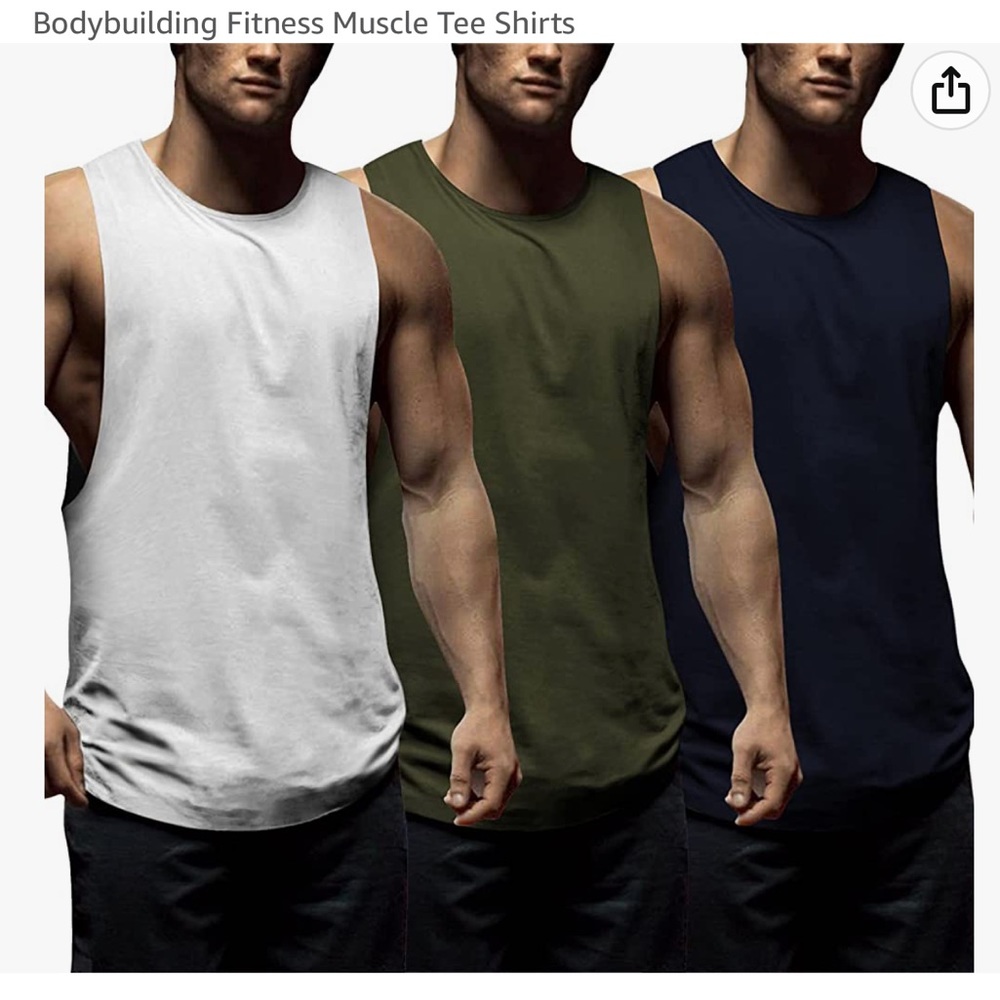 Mens Muscle Tanks - brand new never worn